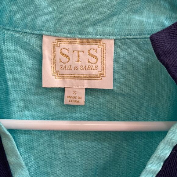 Sail to Sable LONG SLEEVE CLASSIC TUNIC WITH TWILL TAPE - Picture 2 of 5